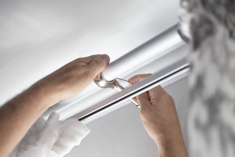 Installing Curtain Rods in Spring