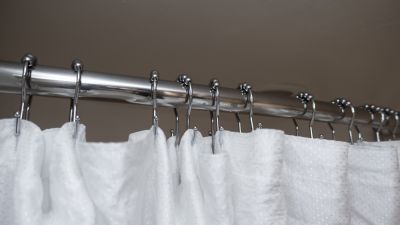 Install Shower Curtain Rods